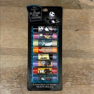 Disney Flavored Lip Balm Nightmare Before Christmas Pack of 8 NWT